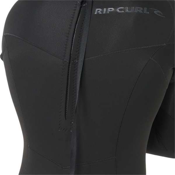 2026 Rip Curl Mens Dawn Patrol 2mm Back Zip Long Sleeve Springsuit Wetsuit 11SMSP - Black